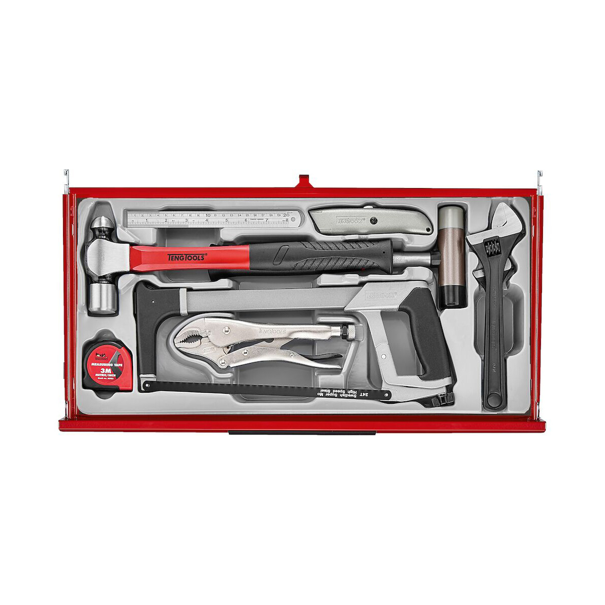 Teng Tools 26in PRO35™ Stack Tool Kit 753 Pieces Red
